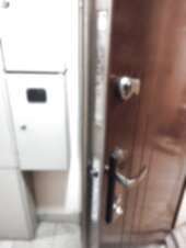 Фото 7: Замена дверного механизма в железной двери. Готово!